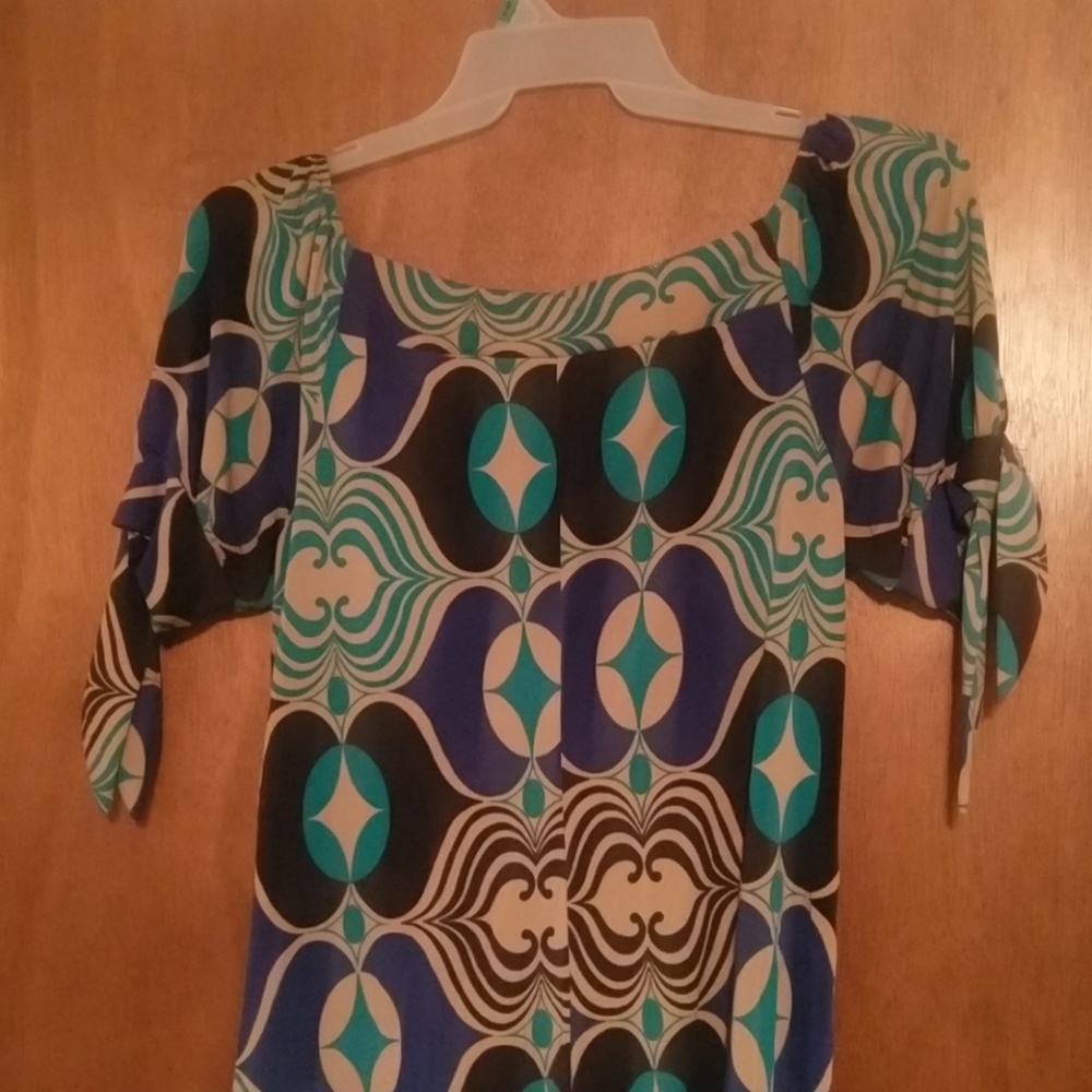Multicolored Mini Dress - Picture 4 of 5